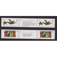 ARGENTINA 1994 GJ 2694EN/5EN SERIE DE ESTAMPILLAS CON ENTRECINTA NUEVAS MINT U$ 7